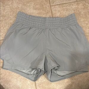 Women's Gray Athletic Shorts